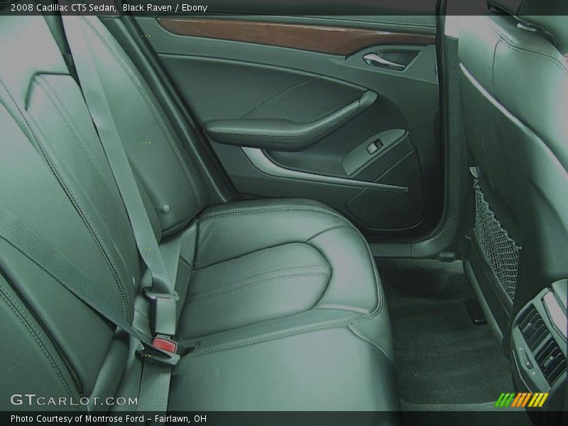 Black Raven / Ebony 2008 Cadillac CTS Sedan
