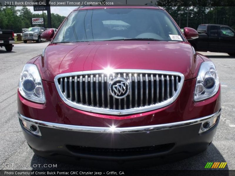 Red Jewel Tintcoat / Cashmere/Cocoa 2011 Buick Enclave CXL