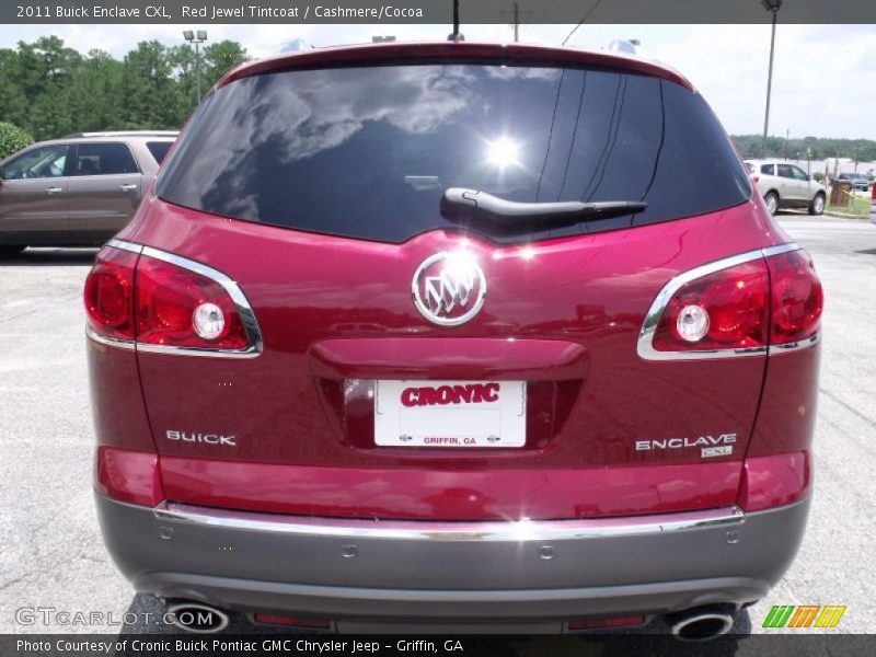 Red Jewel Tintcoat / Cashmere/Cocoa 2011 Buick Enclave CXL