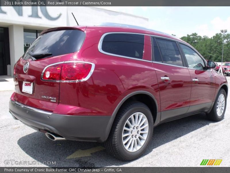 Red Jewel Tintcoat / Cashmere/Cocoa 2011 Buick Enclave CXL