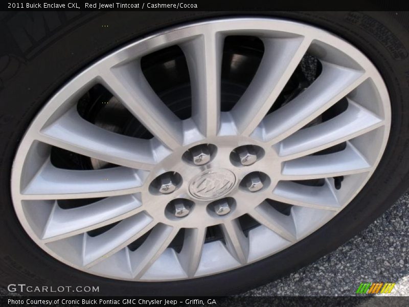 Red Jewel Tintcoat / Cashmere/Cocoa 2011 Buick Enclave CXL