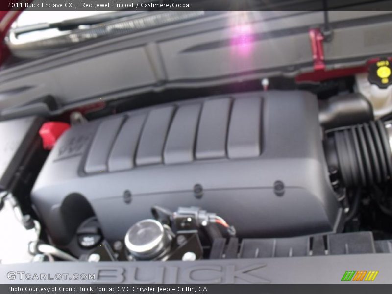 Red Jewel Tintcoat / Cashmere/Cocoa 2011 Buick Enclave CXL