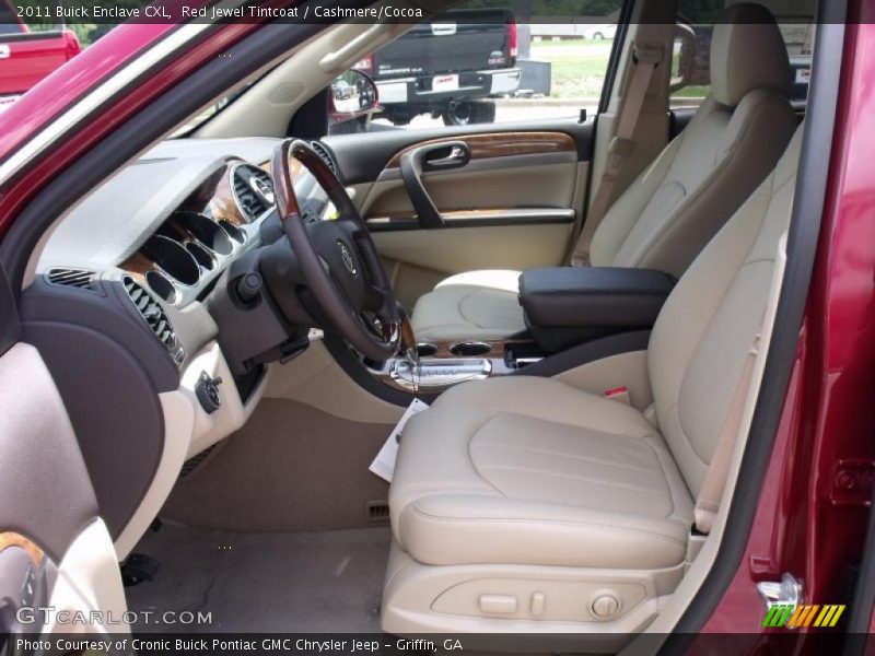 Red Jewel Tintcoat / Cashmere/Cocoa 2011 Buick Enclave CXL