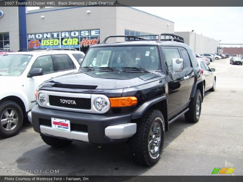 Black Diamond / Dark Charcoal 2007 Toyota FJ Cruiser 4WD
