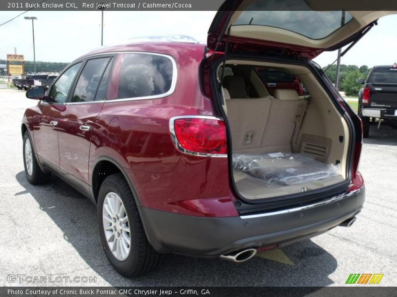 Red Jewel Tintcoat / Cashmere/Cocoa 2011 Buick Enclave CXL