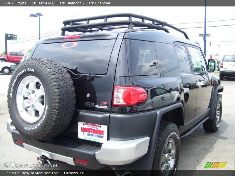 Black Diamond / Dark Charcoal 2007 Toyota FJ Cruiser 4WD