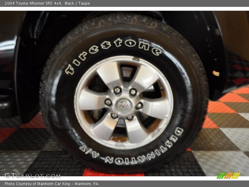 Black / Taupe 2004 Toyota 4Runner SR5 4x4