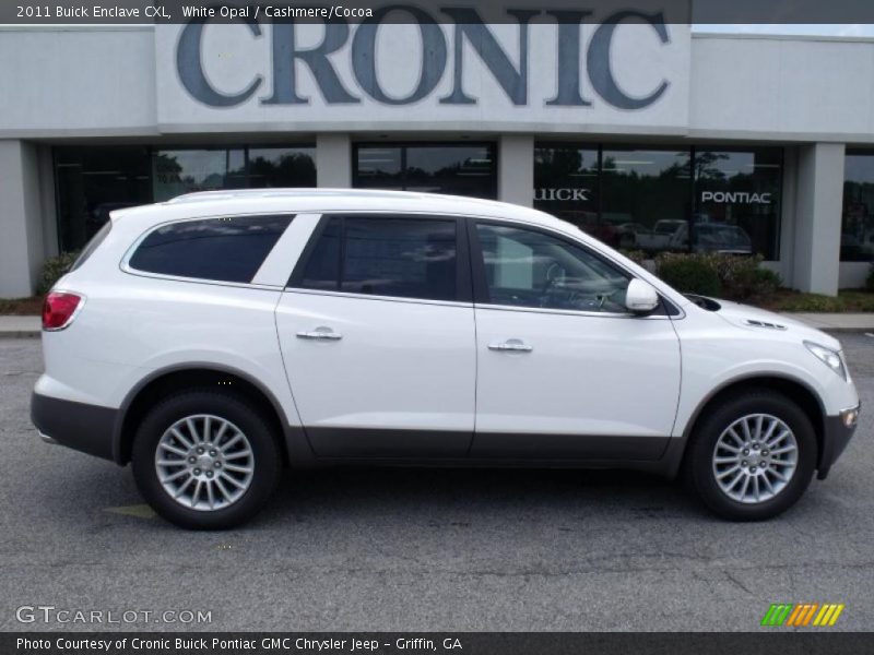 White Opal / Cashmere/Cocoa 2011 Buick Enclave CXL