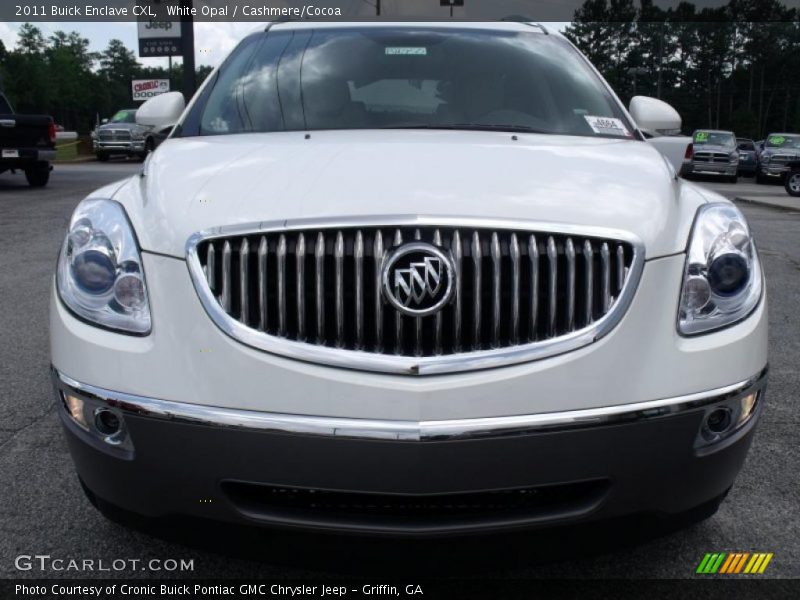 White Opal / Cashmere/Cocoa 2011 Buick Enclave CXL