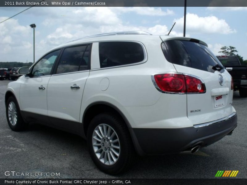 White Opal / Cashmere/Cocoa 2011 Buick Enclave CXL