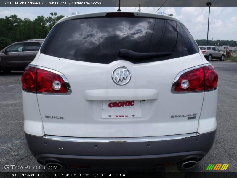 White Opal / Cashmere/Cocoa 2011 Buick Enclave CXL