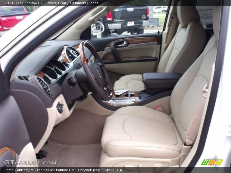 White Opal / Cashmere/Cocoa 2011 Buick Enclave CXL