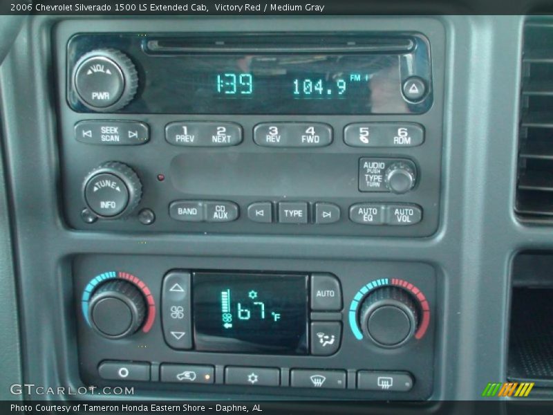 Victory Red / Medium Gray 2006 Chevrolet Silverado 1500 LS Extended Cab