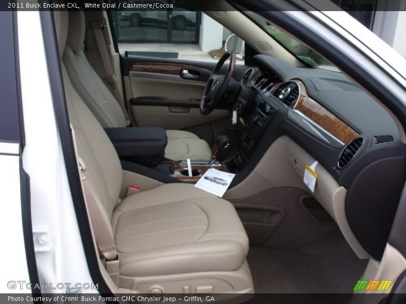 White Opal / Cashmere/Cocoa 2011 Buick Enclave CXL