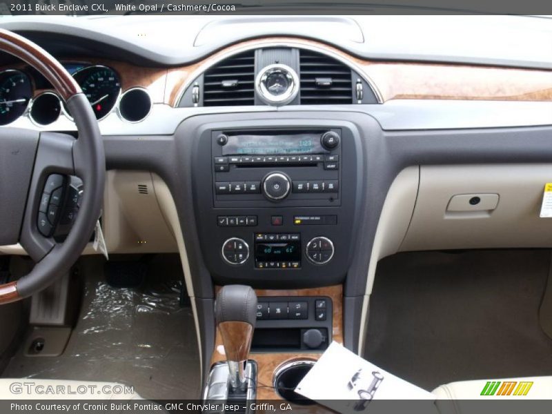 White Opal / Cashmere/Cocoa 2011 Buick Enclave CXL