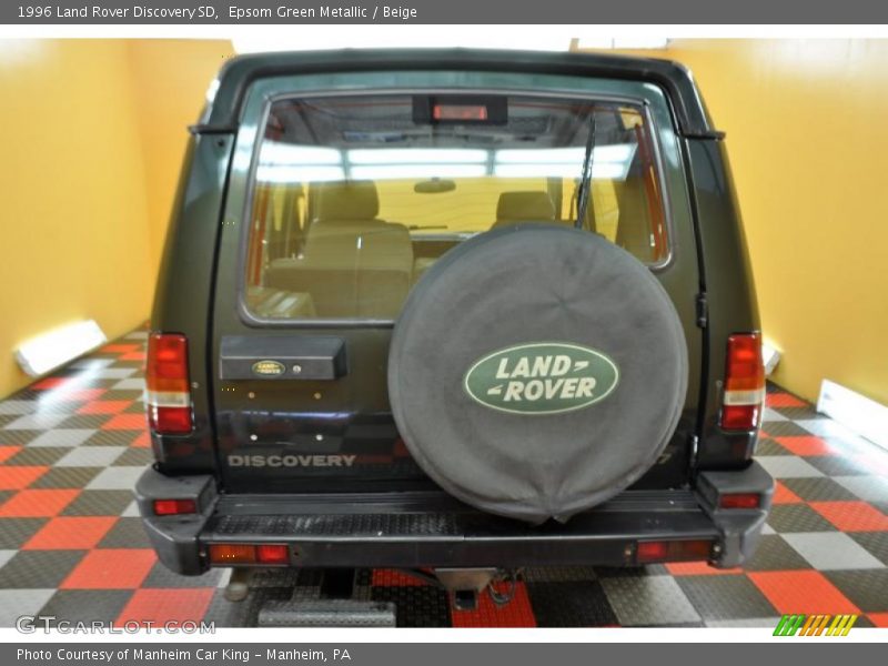Epsom Green Metallic / Beige 1996 Land Rover Discovery SD