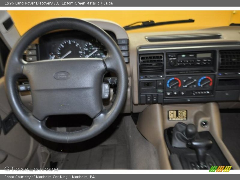 Epsom Green Metallic / Beige 1996 Land Rover Discovery SD