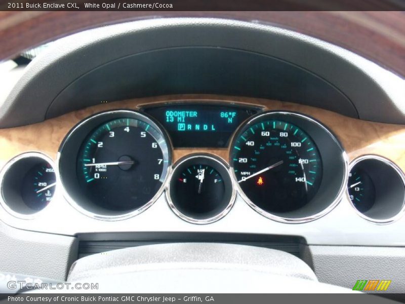 White Opal / Cashmere/Cocoa 2011 Buick Enclave CXL