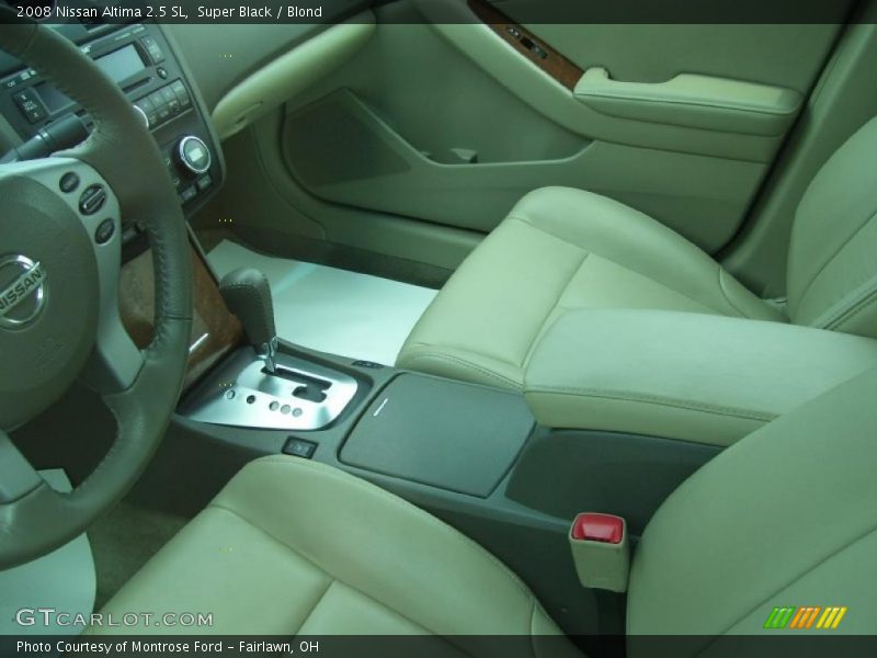 Super Black / Blond 2008 Nissan Altima 2.5 SL