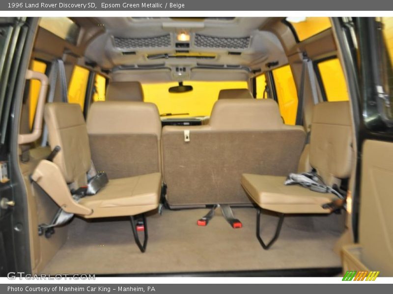 Epsom Green Metallic / Beige 1996 Land Rover Discovery SD