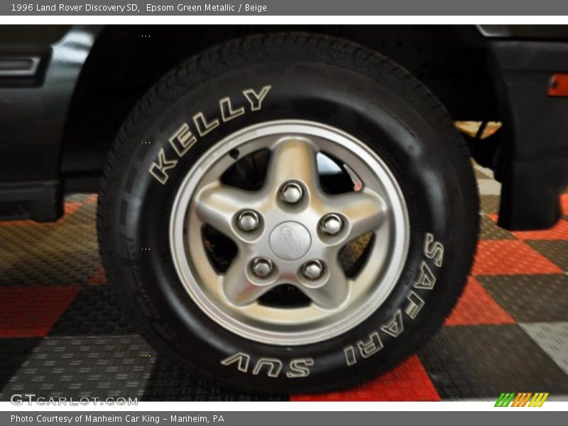 Epsom Green Metallic / Beige 1996 Land Rover Discovery SD