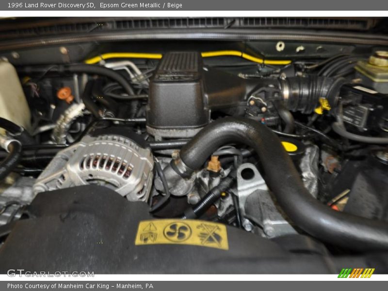 Epsom Green Metallic / Beige 1996 Land Rover Discovery SD