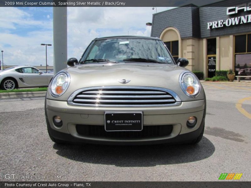 Sparkling Silver Metallic / Black/Grey 2009 Mini Cooper Clubman