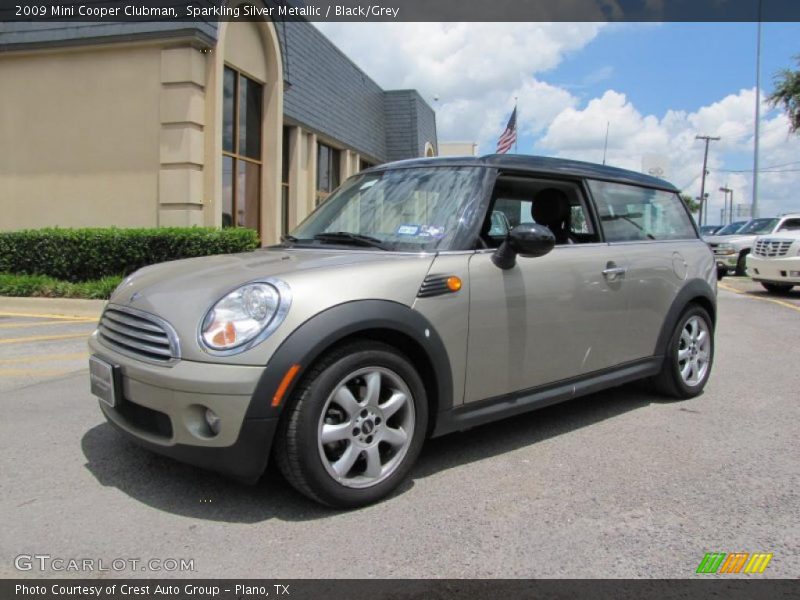 Sparkling Silver Metallic / Black/Grey 2009 Mini Cooper Clubman