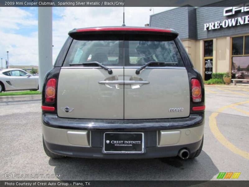 Sparkling Silver Metallic / Black/Grey 2009 Mini Cooper Clubman