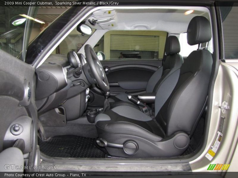 Sparkling Silver Metallic / Black/Grey 2009 Mini Cooper Clubman