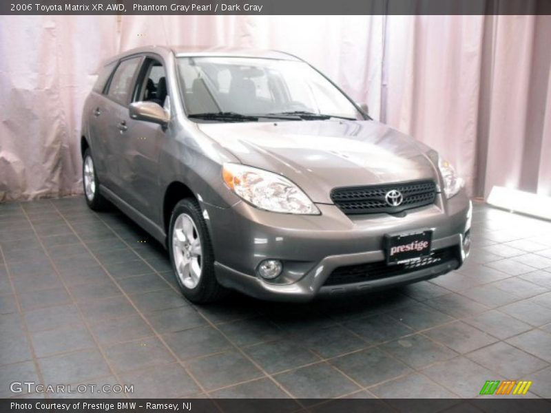 Phantom Gray Pearl / Dark Gray 2006 Toyota Matrix XR AWD