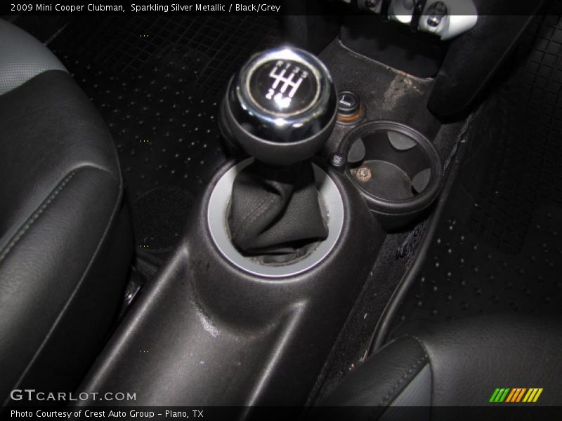 Sparkling Silver Metallic / Black/Grey 2009 Mini Cooper Clubman