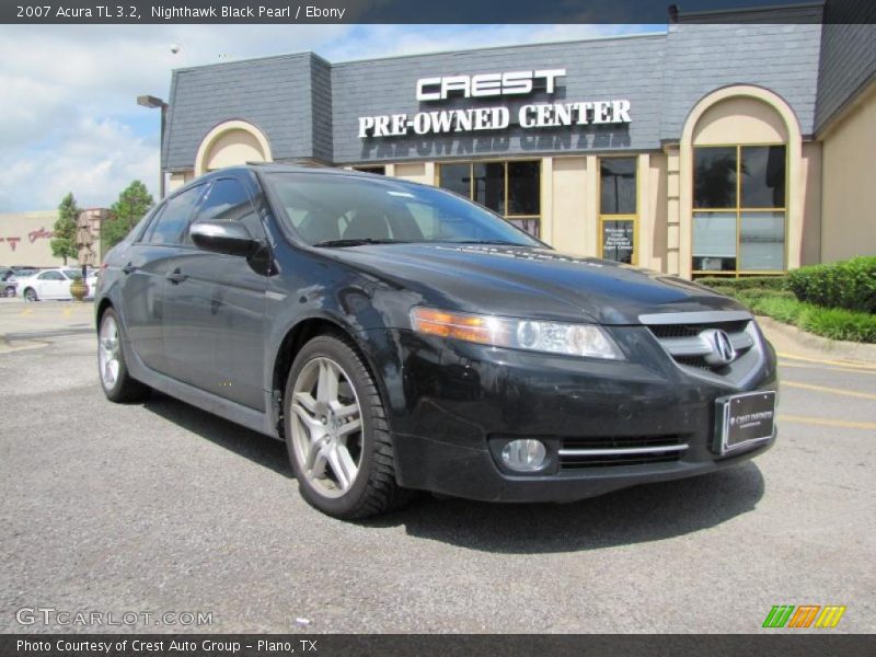 Nighthawk Black Pearl / Ebony 2007 Acura TL 3.2
