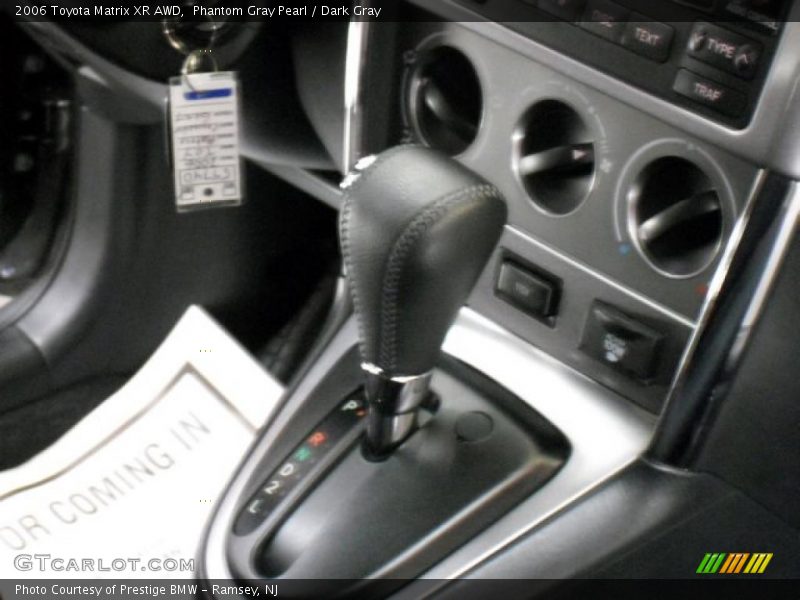 Phantom Gray Pearl / Dark Gray 2006 Toyota Matrix XR AWD