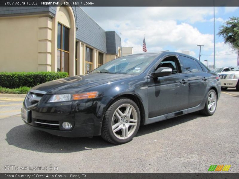 Nighthawk Black Pearl / Ebony 2007 Acura TL 3.2