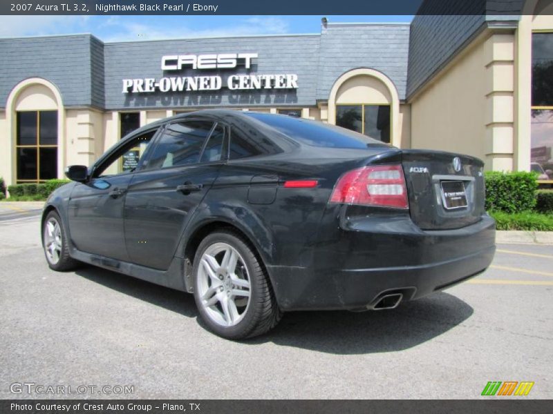 Nighthawk Black Pearl / Ebony 2007 Acura TL 3.2