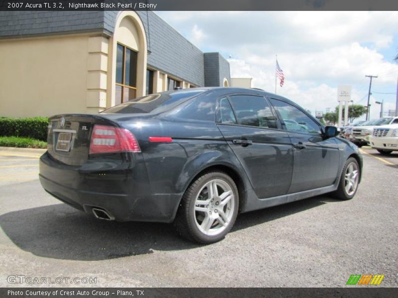 Nighthawk Black Pearl / Ebony 2007 Acura TL 3.2