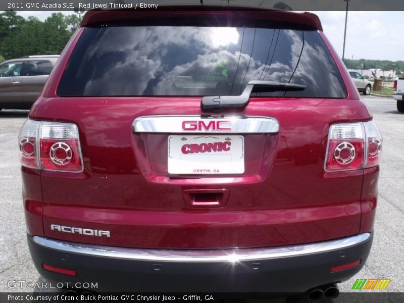 Red Jewel Tintcoat / Ebony 2011 GMC Acadia SLE
