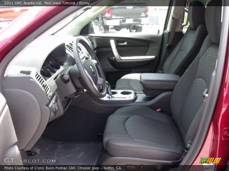 Red Jewel Tintcoat / Ebony 2011 GMC Acadia SLE
