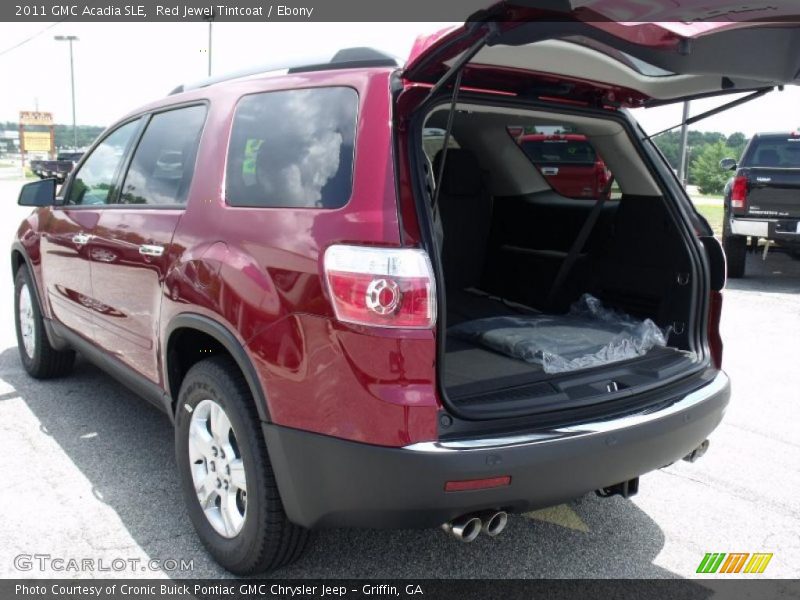 Red Jewel Tintcoat / Ebony 2011 GMC Acadia SLE