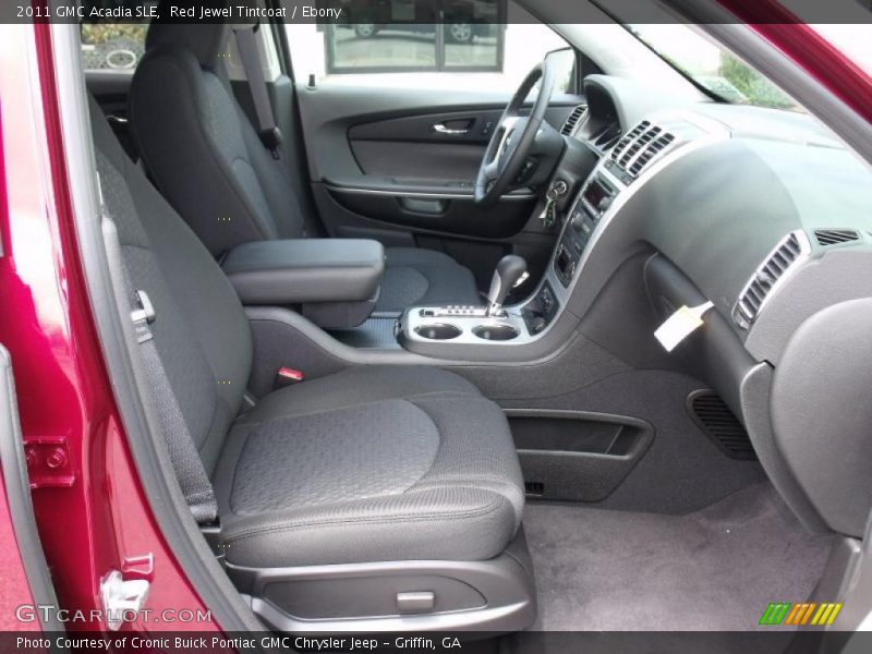 Red Jewel Tintcoat / Ebony 2011 GMC Acadia SLE