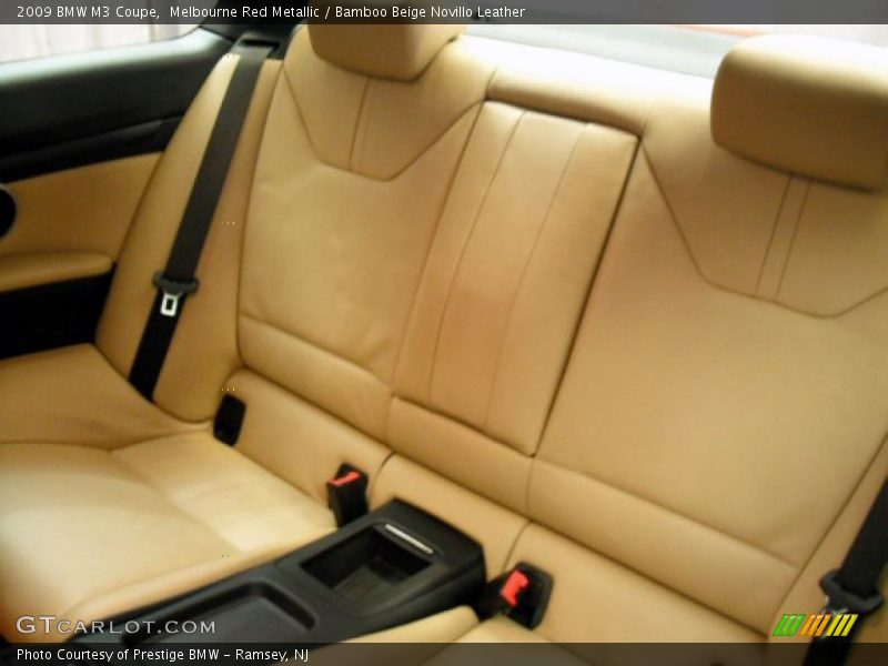 Melbourne Red Metallic / Bamboo Beige Novillo Leather 2009 BMW M3 Coupe