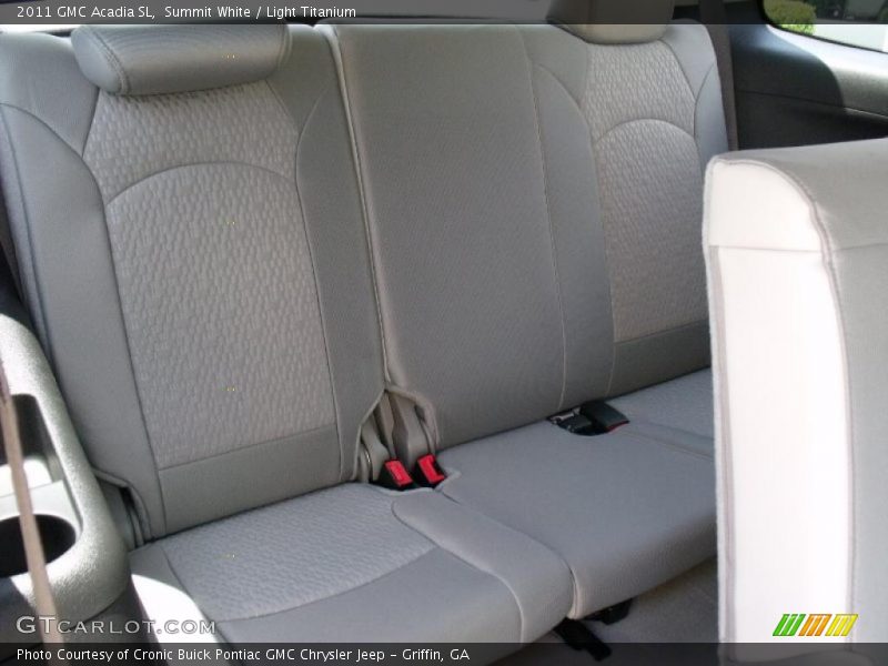 Summit White / Light Titanium 2011 GMC Acadia SL
