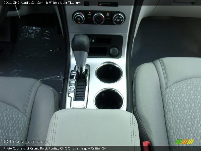 Summit White / Light Titanium 2011 GMC Acadia SL