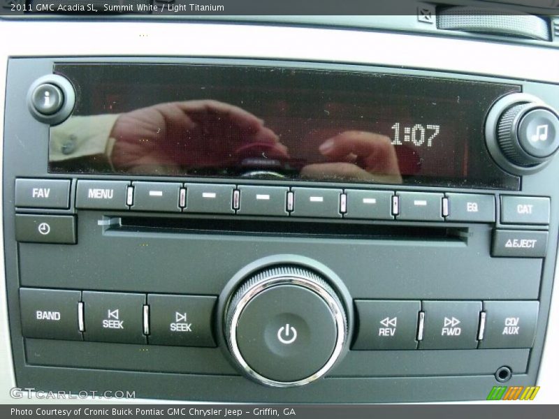 Summit White / Light Titanium 2011 GMC Acadia SL