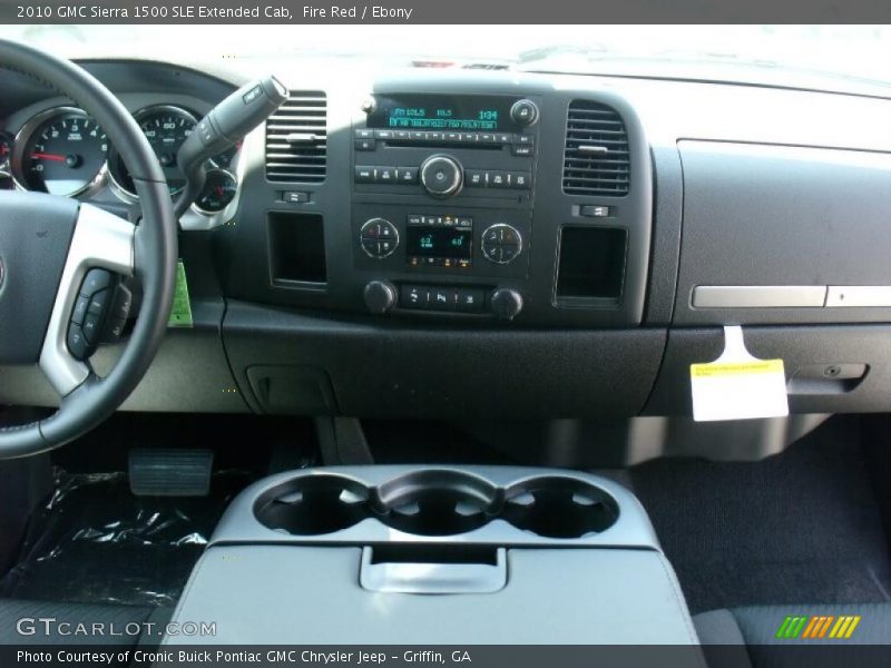 Fire Red / Ebony 2010 GMC Sierra 1500 SLE Extended Cab