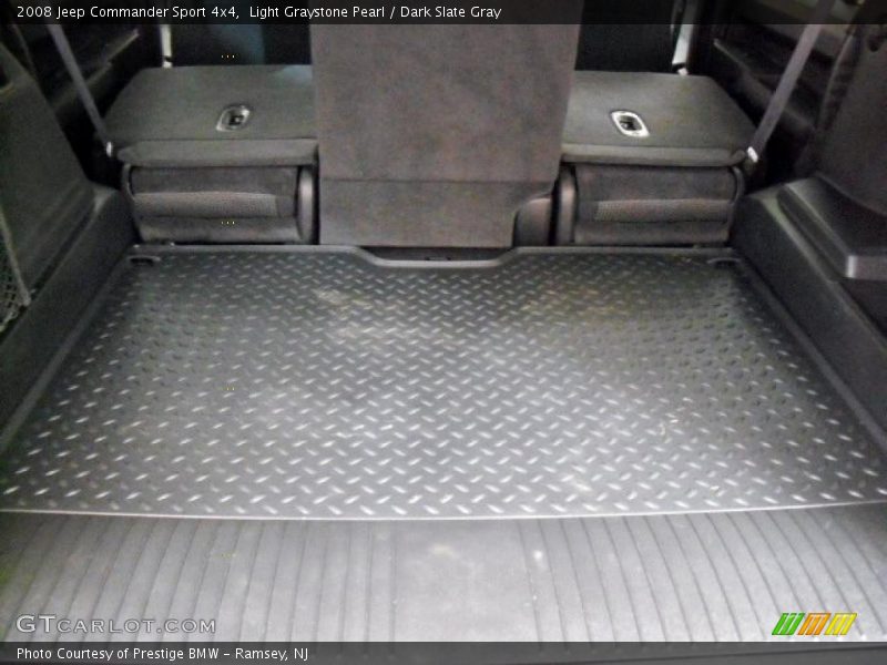 Light Graystone Pearl / Dark Slate Gray 2008 Jeep Commander Sport 4x4