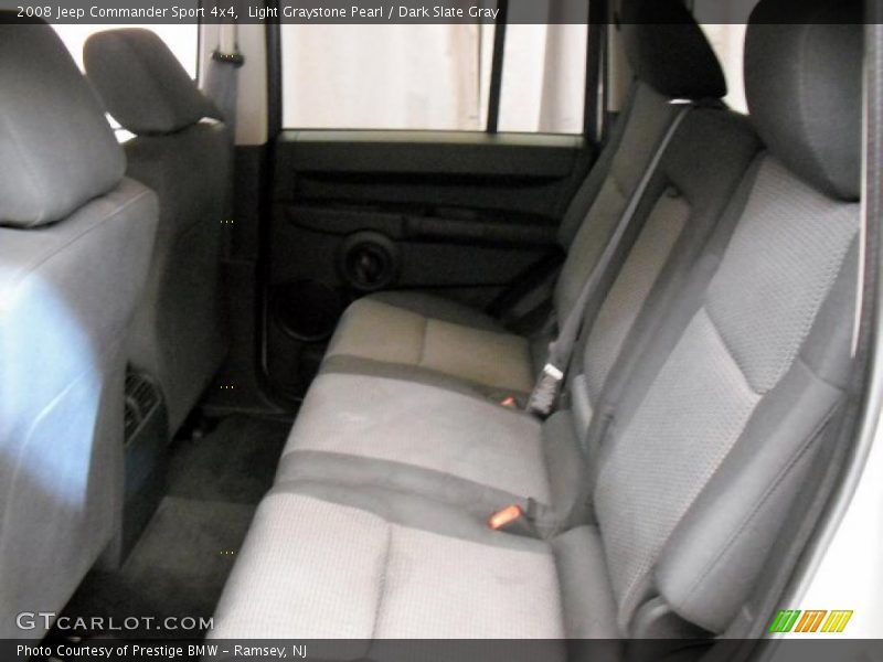 Light Graystone Pearl / Dark Slate Gray 2008 Jeep Commander Sport 4x4