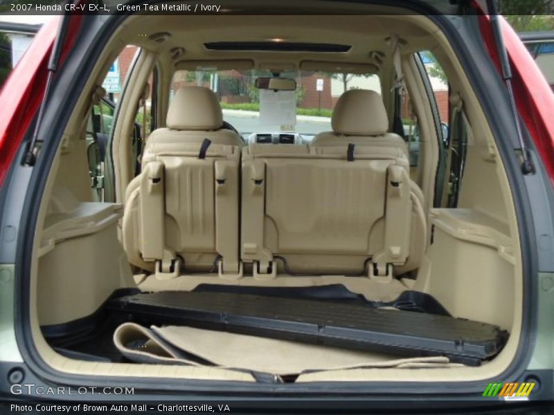Green Tea Metallic / Ivory 2007 Honda CR-V EX-L