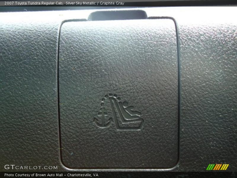 Silver Sky Metallic / Graphite Gray 2007 Toyota Tundra Regular Cab